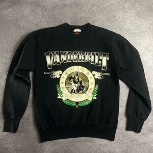 90s Signal Sports Vanderbilt Sweatshirt USA
Made - Black, Size M